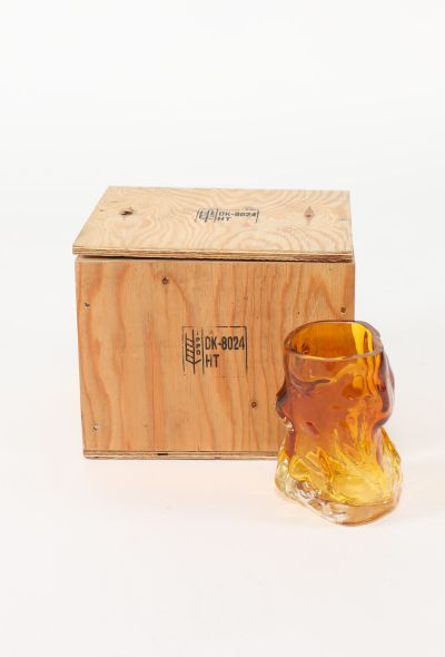 Vintage Objects & Decor FOS Contemporary Blown Glass Vase - 2