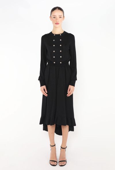 Chanel 2020 ‘CC’ Button-Up Knit Dress - 1