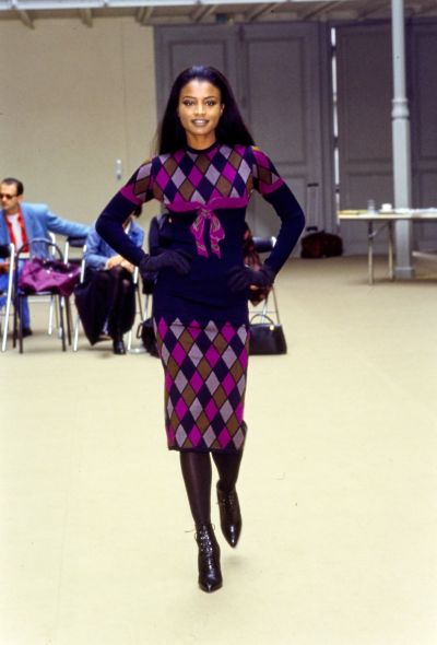                                         F/W 1992 Collector Ribbon Dress-2