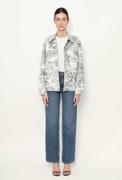 Dior Resort 2019 Toil de Jouy Denim Jacket - 1 Dior Resort 2019 Toil de Jouy Denim Jacket - 1