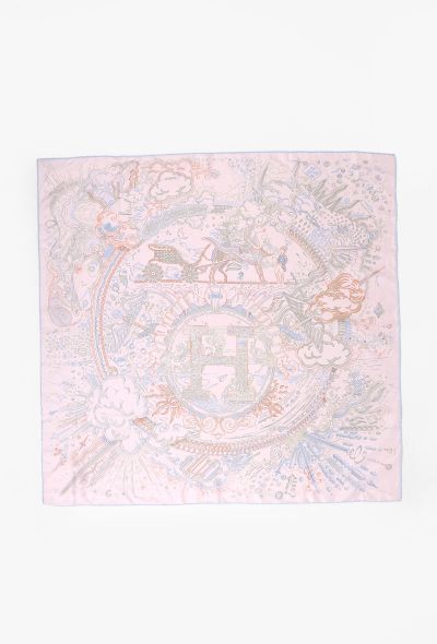 Hermès 2025 'Please Hold The Line' 90cm Silk Carré - 2