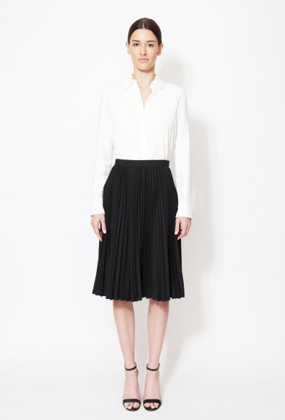                                         2015 Pleated Flared Skirt-1