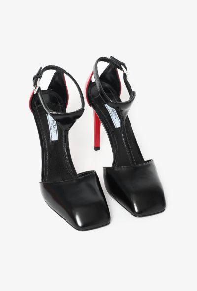 Prada 2014 Bicolor T-Strap Pumps - 2 Prada 2014 Bicolor T-Strap Pumps - 2