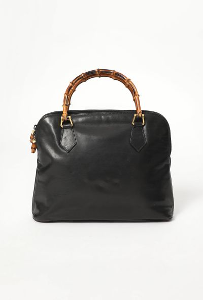 Gucci Vintage Black Bamboo Bag - 1 Gucci Vintage Black Bamboo Bag - 1