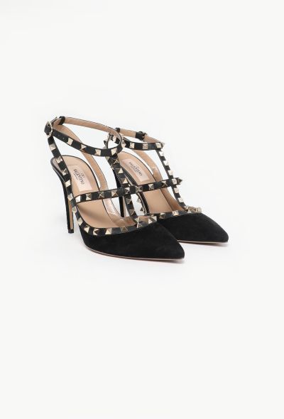 Valentino 2021 Suede Rockstud Pumps - 2 Valentino 2021 Suede Rockstud Pumps - 2