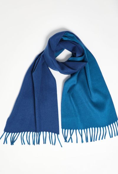                             Two-Tone Cashmere Scarf - 2