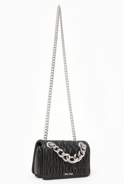 Miu Miu Black Quilted Club Bag - 2 Miu Miu Black Quilted Club Bag - 2