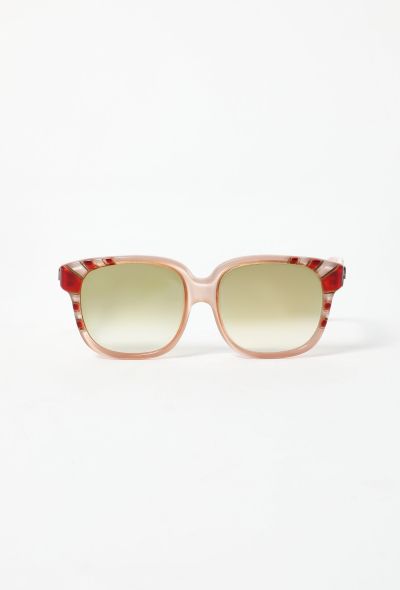 Emmanuelle Khanh Striped Sunglasses - 1