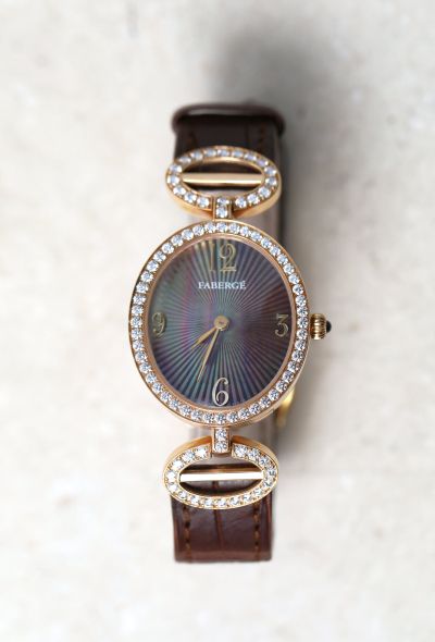 Fabergé 18k Yellow Gold & Diamond Anastasia Watch - 1