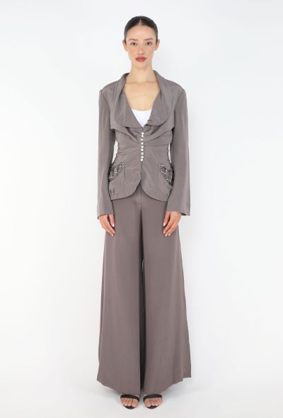 Chloé 1998 Cinched Silk 3-piece Ensemble - 1