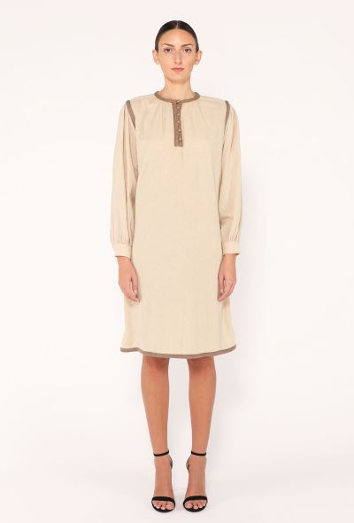 Saint Laurent Late '70s Russian Braided Trim Tunic - 1