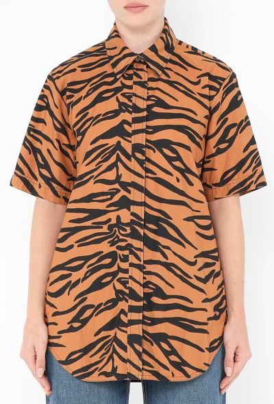 Céline Resort 2016 Tiger Print Shirt - 2