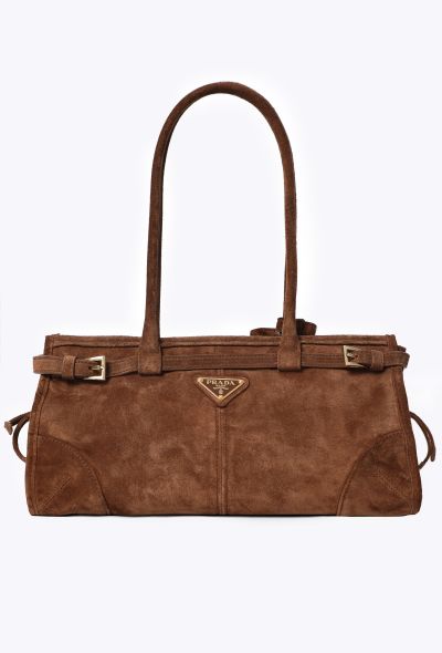 Prada Bonnie Medium Suede Bag, 2025 - 1