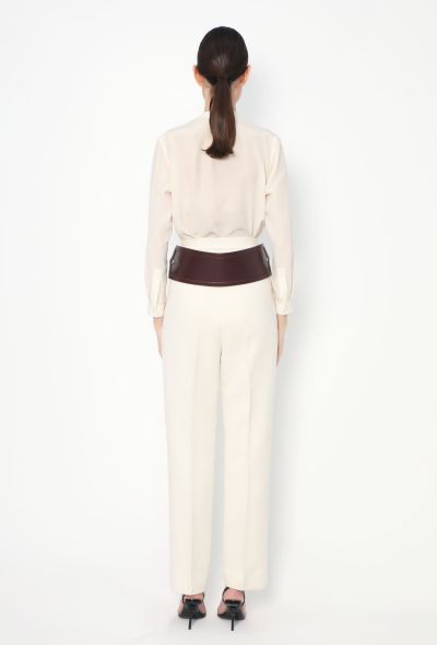 Céline F/W 2012 Leather Latch Trousers - 2 Céline F/W 2012 Leather Latch Trousers - 2