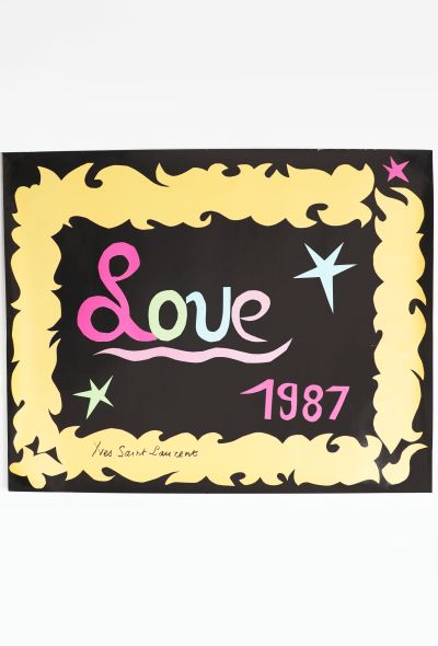                                         Rare 1987 Original Love Poster-2