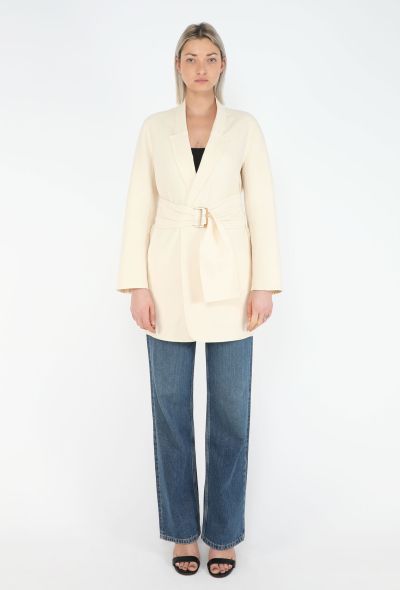 Hermès Double-Face Cashmere Belted Jacket - 1