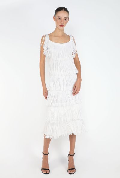 Azzaro ICONIC 1969 Tiered Fringe Dress - 1