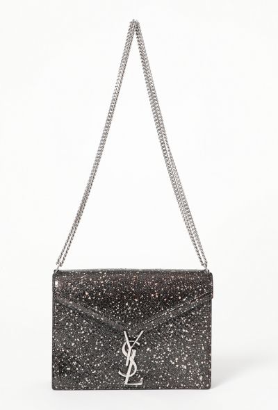 Saint Laurent Watersnake Monogram Crossbody Bag - 1 Saint Laurent Watersnake Monogram Crossbody Bag - 1