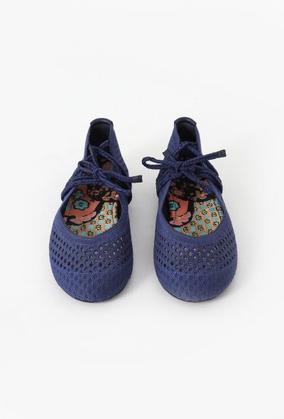 Dior 2022 Poème Crochet Ballerina Flats - 1 Dior 2022 Poème Crochet Ballerina Flats - 1