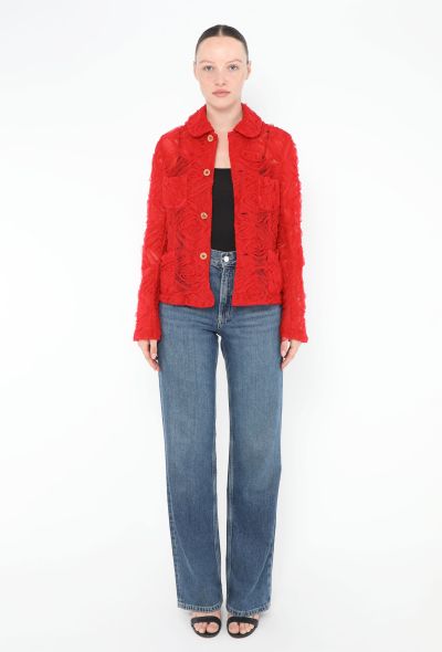 Comme des Garçons 2020 Embroidered Tulle Jacket - 1