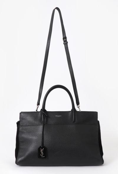 Saint Laurent Black Rive Gauche Cabas - 2