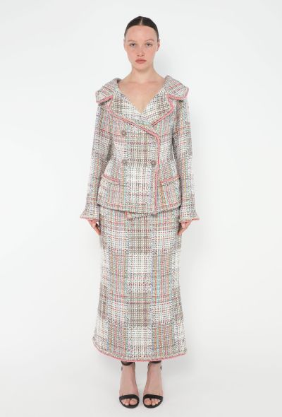 Chanel Resort 2017 Fluted Tweed Ensemble - 1