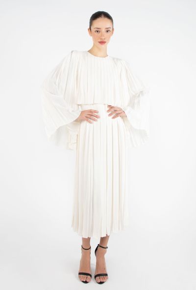 byFang 2024 Semi-Couture Silk Plissé Dress - 1