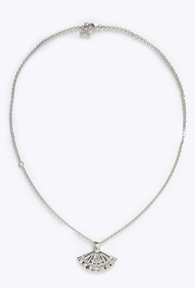Chanel 2025 Fan Pendant Necklace - 1
