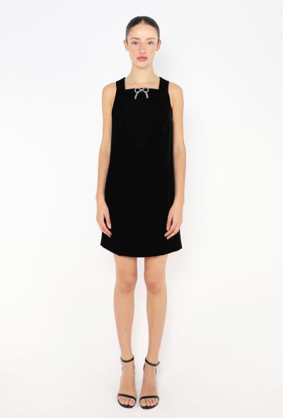 Saint Laurent F/W 2015 Velvet Babydoll Dress - 1 Saint Laurent F/W 2015 Velvet Babydoll Dress - 1