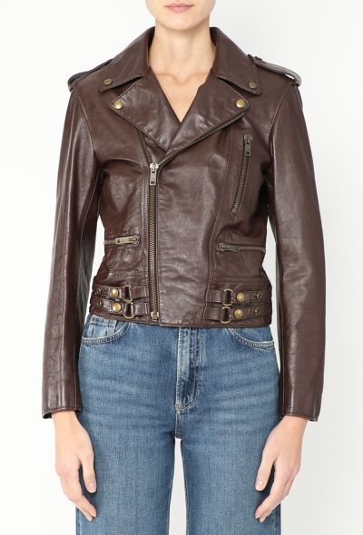 Céline 2019 Leather Biker Jacket - 1 Céline 2019 Leather Biker Jacket - 1