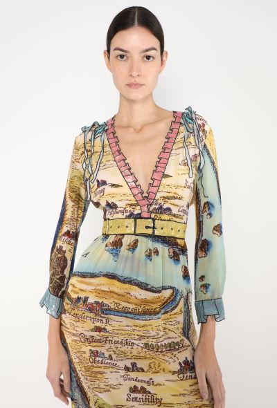 Gucci S/S 2016 'Carte de Tendre' Dress - 1 Gucci S/S 2016 'Carte de Tendre' Dress - 1