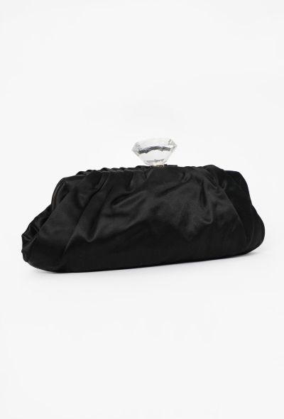 Chanel Satin Embellished Clutch Bag - 2