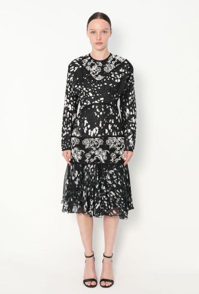 Rodarte F/W 2012 Embroidered Lace Dress - 1 Rodarte F/W 2012 Embroidered Lace Dress - 1