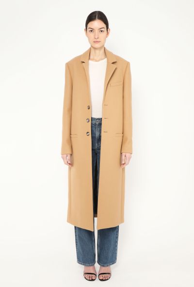 Courrèges 2022 Classic Tailored Wool Coat - 1 Courrèges 2022 Classic Tailored Wool Coat - 1