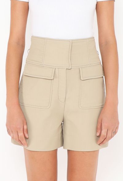 Valentino 2020 High-Waisted Safari Shorts - 2 Valentino 2020 High-Waisted Safari Shorts - 2