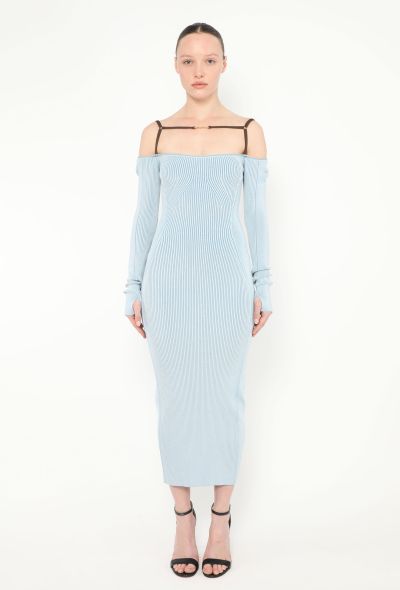Jacquemus Sierra Ribbed Cage Dress, 2024 - 1