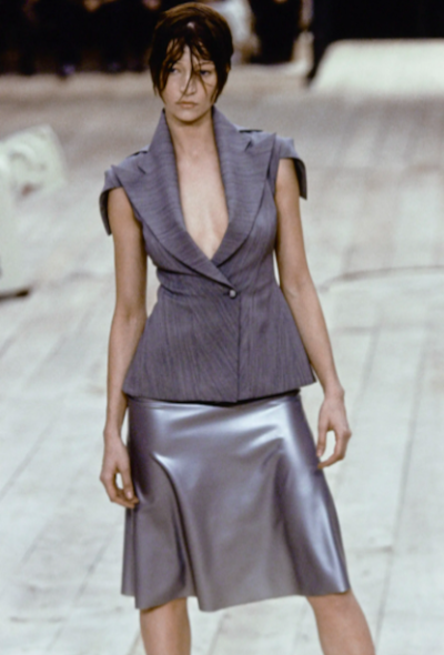 Alexander McQueen ICONIC S/S 1999 'N°13' Notched Top - 2
