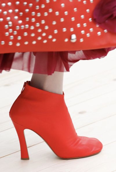 Céline Nappa Glove Boots, S/S 2017 - 2
