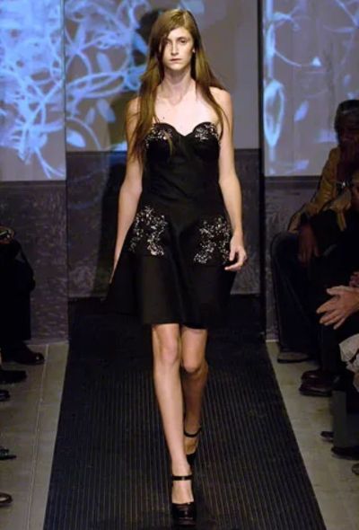Prada F/W 2006 Embellished Bustier Top - 2 Prada F/W 2006 Embellished Bustier Top - 2