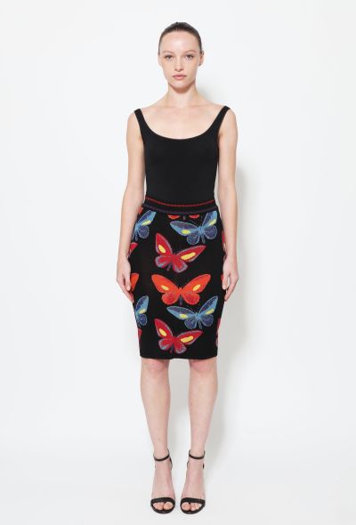                                        Rare F/W 1991 Bicolor Butterfly Skirt -1
