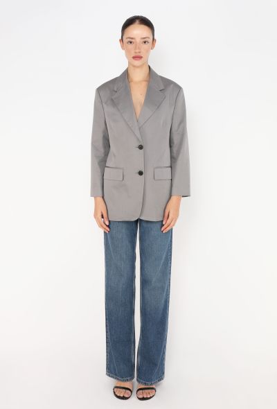 Prada S/S 2023 Oversized Notched Blazer - 1