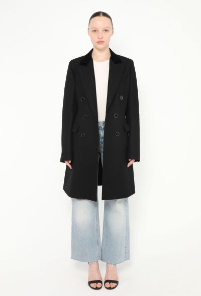 Hermès Cashmere Velvet Collar Coat - 2 Hermès Cashmere Velvet Collar Coat - 2