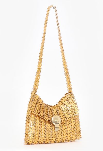 Paco Rabanne '60s Gold Chainmail Disc Shoulder Bag - 2 Paco Rabanne '60s Gold Chainmail Disc Shoulder Bag - 2