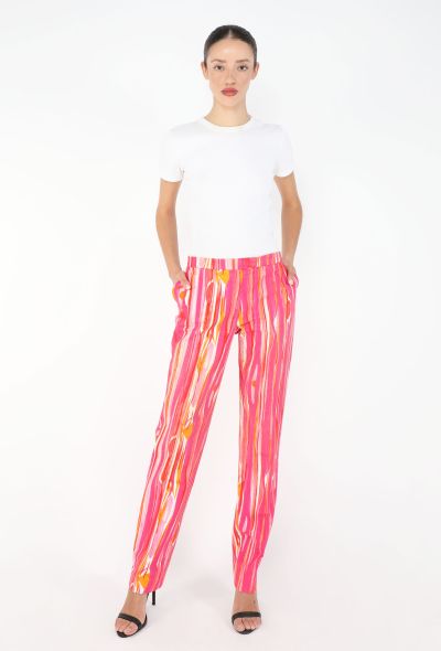 Gucci S/S 1996 Graphic Printed Trousers - 1