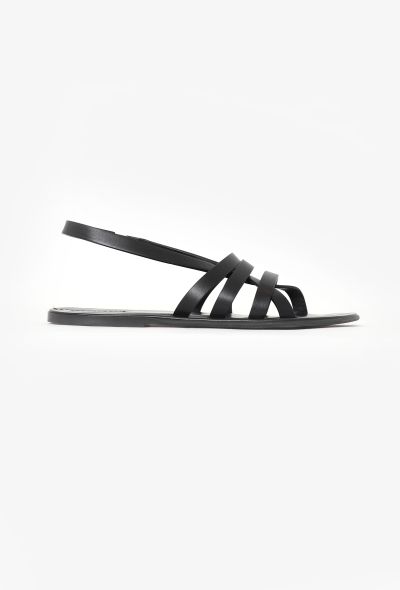 The Row 2023 Calfskin Slingback Sandals - 1 The Row 2023 Calfskin Slingback Sandals - 1
