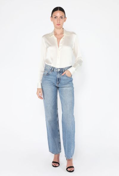 Tom Ford Classic Silk Button Down Blouse, S/S 2024 - 1