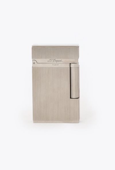 S.T. Dupont Vintage Montparnasse Palladium Lighter - 1 S.T. Dupont Vintage Montparnasse Palladium Lighter - 1