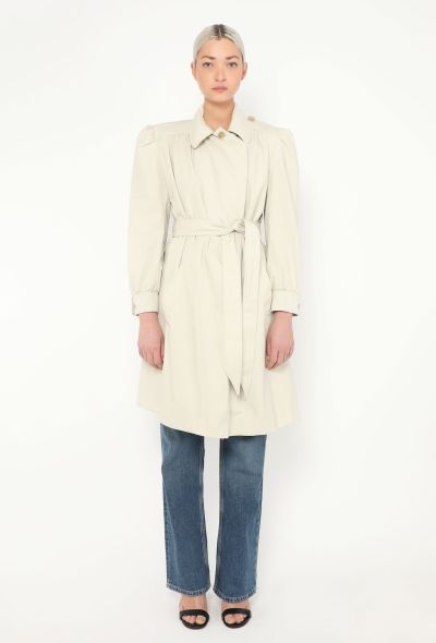 Balenciaga 2017 Belted Structured Trench - 2 Balenciaga 2017 Belted Structured Trench - 2