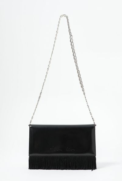 Dior 1997 Patent Fringed Chainlink Bag - 1 Dior 1997 Patent Fringed Chainlink Bag - 1