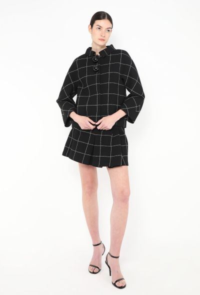 Balenciaga COLLECTOR F/W 2006 Mod Check Ensemble - 1 Balenciaga COLLECTOR F/W 2006 Mod Check Ensemble - 1